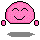 Happy Puff in pink