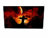 blood moon sky window