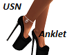 USN Anchor Anklet