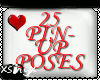 25 pin-up poses