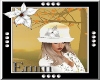 !E! White Outfit Hat