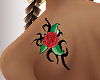 Tribal roses tattoo