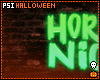 Halloween Horror Neon
