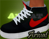 {Ari} Black/red Kicks