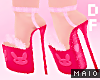 🅜LOVE: pink heels DF