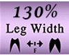 Scaler 130% piernas