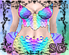 SG Mermaid Top Rainbow
