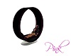 Black & Pink Kiss Chaise