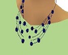 A Blue Sparkle Necklace