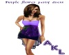 AKL Purple flower dress