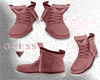 GUESS RED BOOT