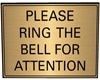 Ring Bell Sign