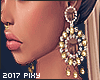 Px* Earrings Nude Gold