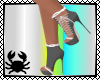 Gray Heels with Laces