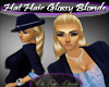 Hat Hair Glossy Blonde