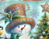 Snowman23 background