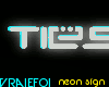 VF-Tiesto- neon sign