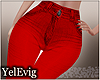 [Y] Red jeans M
