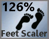 Feet Scaler 126% M A