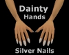 Dainty Hands Silver nail