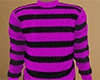 Pink Striped Sweater (M)
