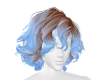 Eva Short Blue Hair