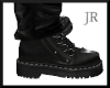 [JR] Black Work Boots