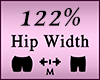 Hip Butt Scaler 122%