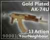 Pure Gold AK-74U