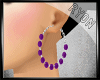 R. Violet Earrings