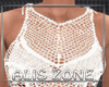 [AZ] Crochet white top