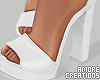 $ White Heels