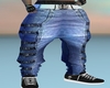[S] Baggy Buckle Jeans