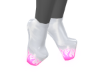 DemonFire Heels W/Pink