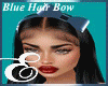 BLUE HAIR BOW ℰ