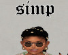 simp sign black | female