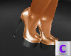 Bronze Diva Heels