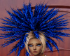 Blue Hair Feathers