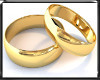Gold wedding ring +S (M)