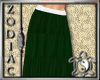 5 Tier Green Skirt