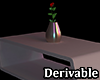 [A] Table Rose Deco