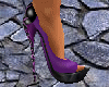 *O* Purple Stiletto Heel