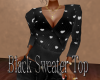 Black Sweater Top