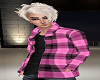 Pink Plaid Shirt