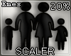 20 % Kids Avatar Scaler