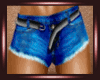 ~S~ Denim Shorts w Belt