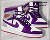 E! Purple Jordan Nike ~F