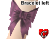 Bow Mauve Bracelet