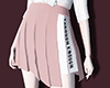 Pink letter skirt