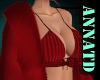 ATD*Xmas fur cardigan